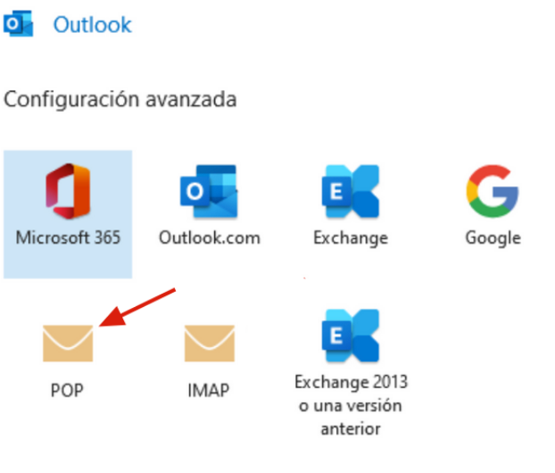 ¿Cómo configurar cuentas de correo de mi dominio en Outlook 2019 con POP3?